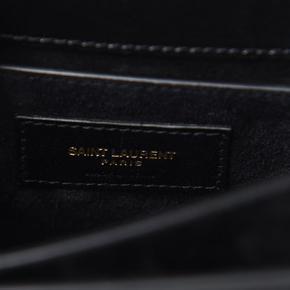 Saint Laurent Calfskin Medium Monogram Sunset Black 7 of 10