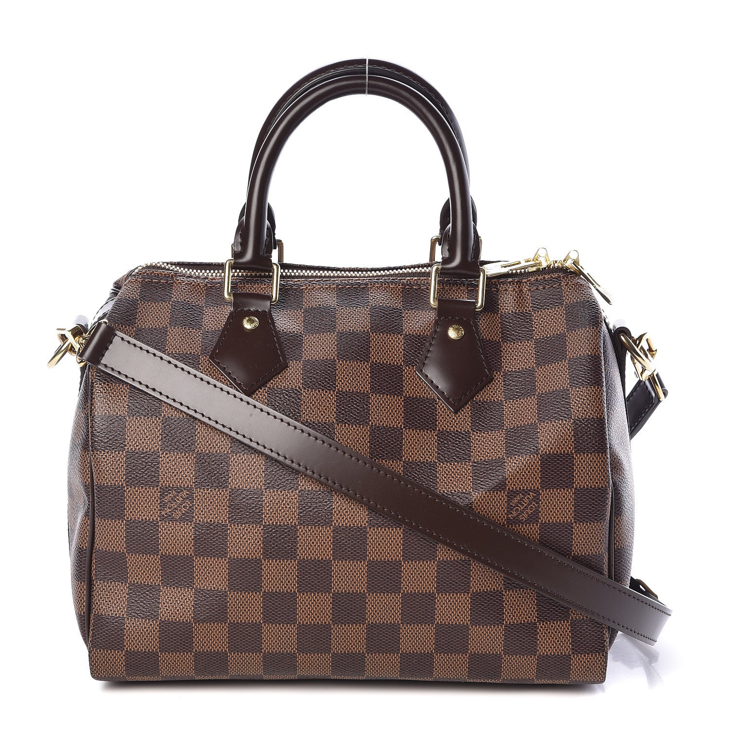 Louis Vuitton Damier Ebene Speedy Bandouliere 25 1 of 12