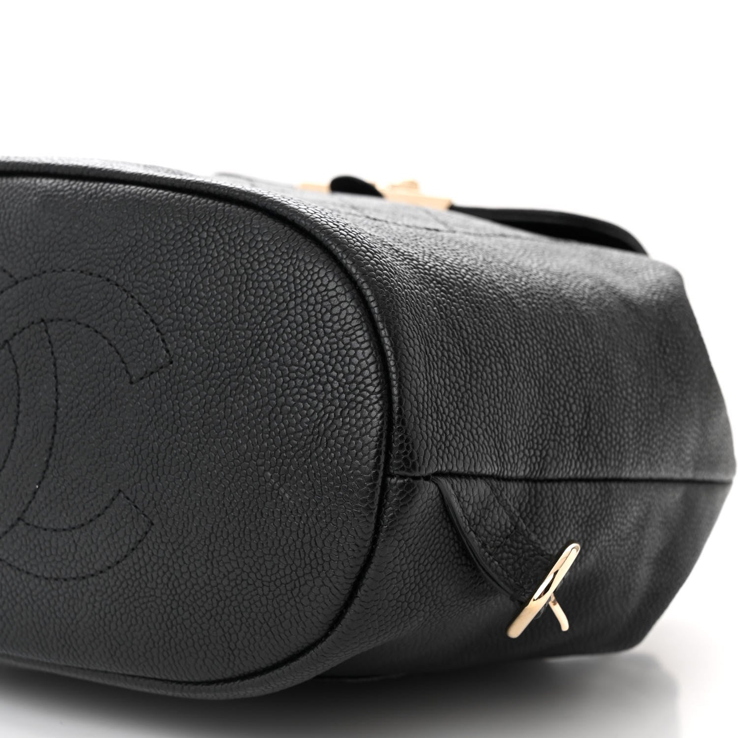 Chanel Caviar Quilted Backpack Black 10 of 12