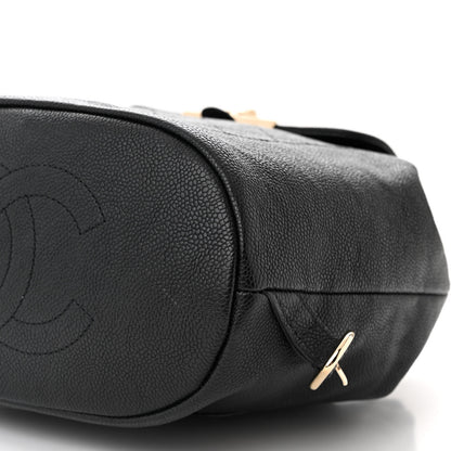 Chanel Caviar Quilted Backpack Black 10 of 12