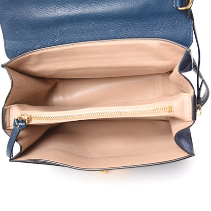 Chloe Goatskin Medium Mily Shoulder Bag Denim Blue 6 of 12