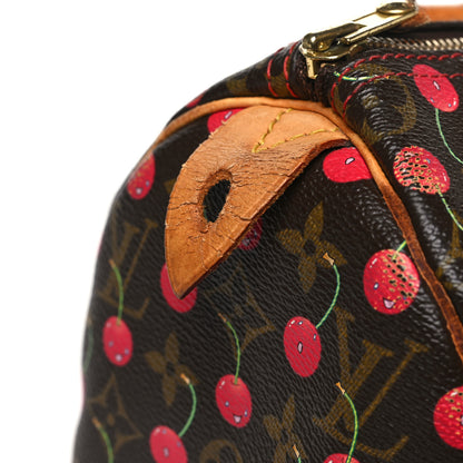 Louis Vuitton Monogram Cerises Speedy 25 11 of 13