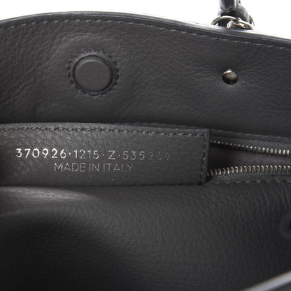 Balenciaga Veau Papier A6 Zip Around Tote Gris Metal 9 of 10