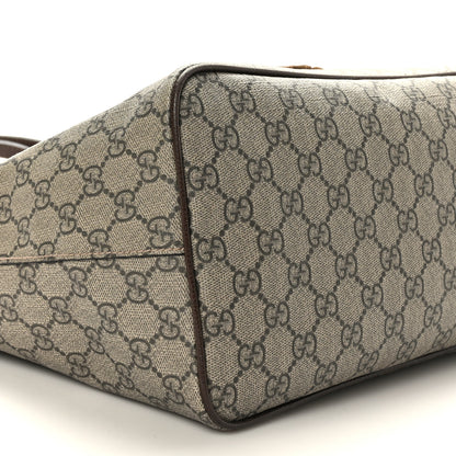 Gucci Soft GG Supreme Monogram Courrier Medium Crossbody Tote Beige New Acero 8 of 9
