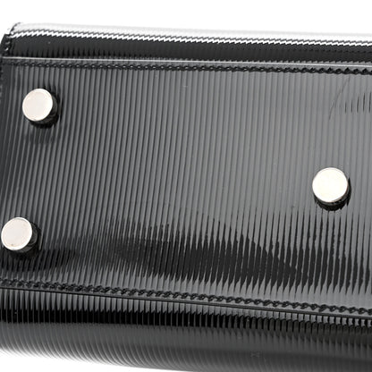 Saint Laurent Ribbed Patent Calfskin Baby Sac De Jour Black 7 of 13