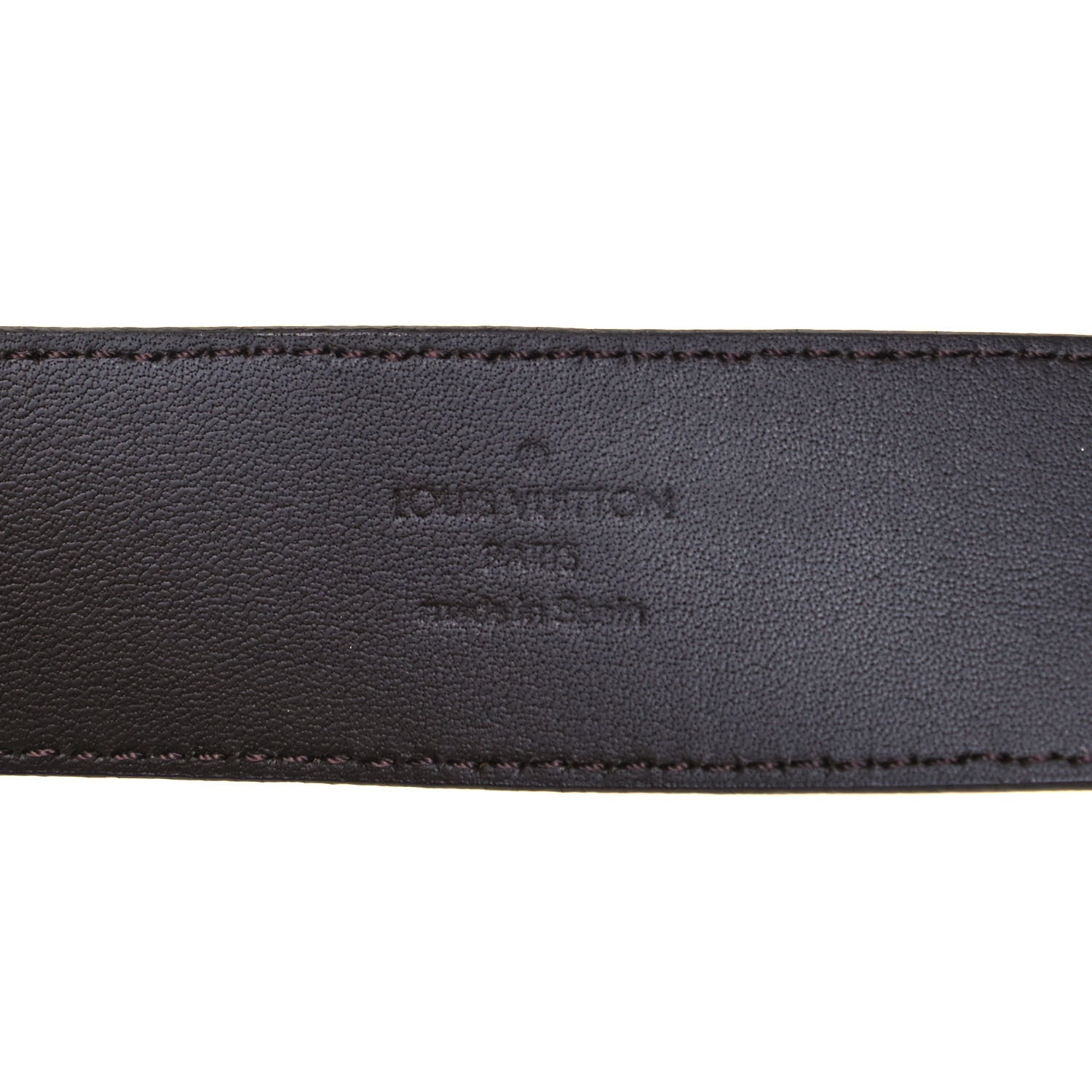 Louis Vuitton Taurillon 35mm Pont Neuf Belt 95 38 Brown 4 of 6