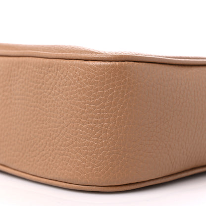 Gucci Pebbled Calfskin Small Soho Disco Bag Camelia 9 of 9