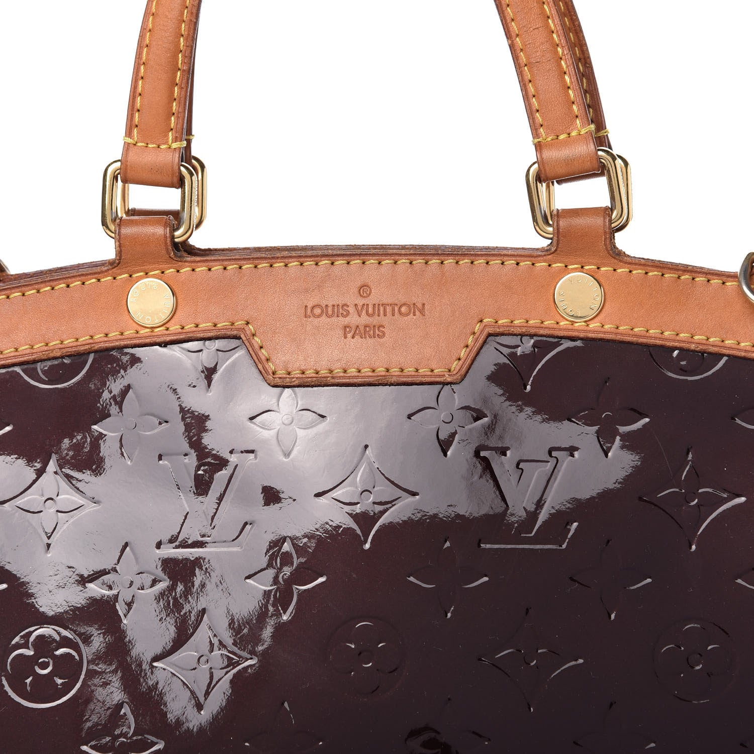 Louis Vuitton Vernis Brea MM Amarante 9 of 9