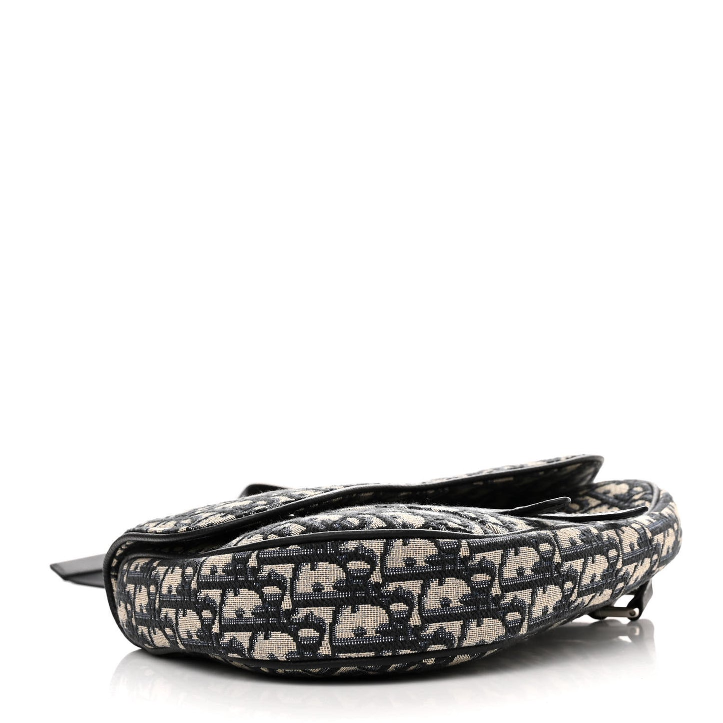 Oblique Mens Saddle Bag Blue