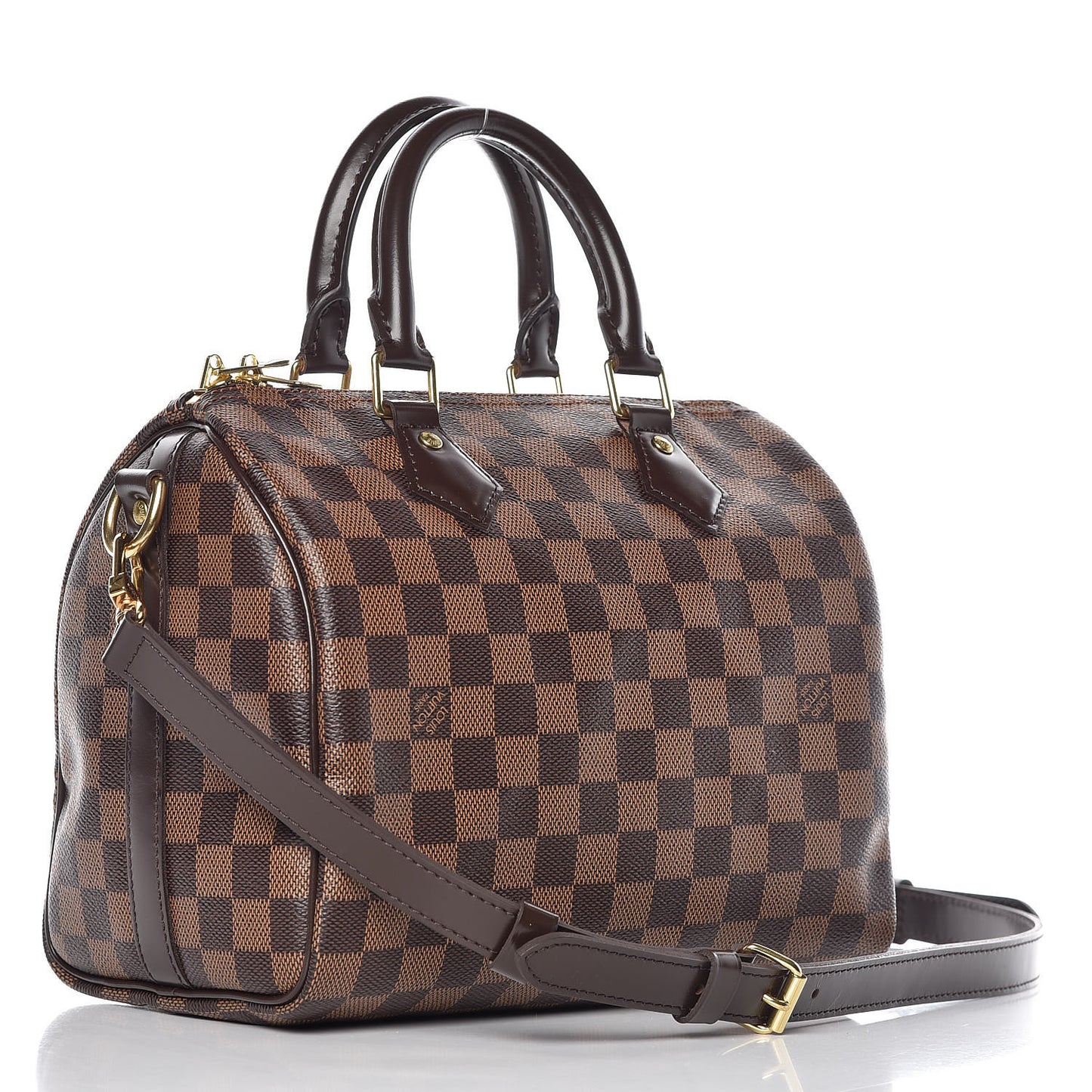 Damier Ebene Speedy Bandouliere 25