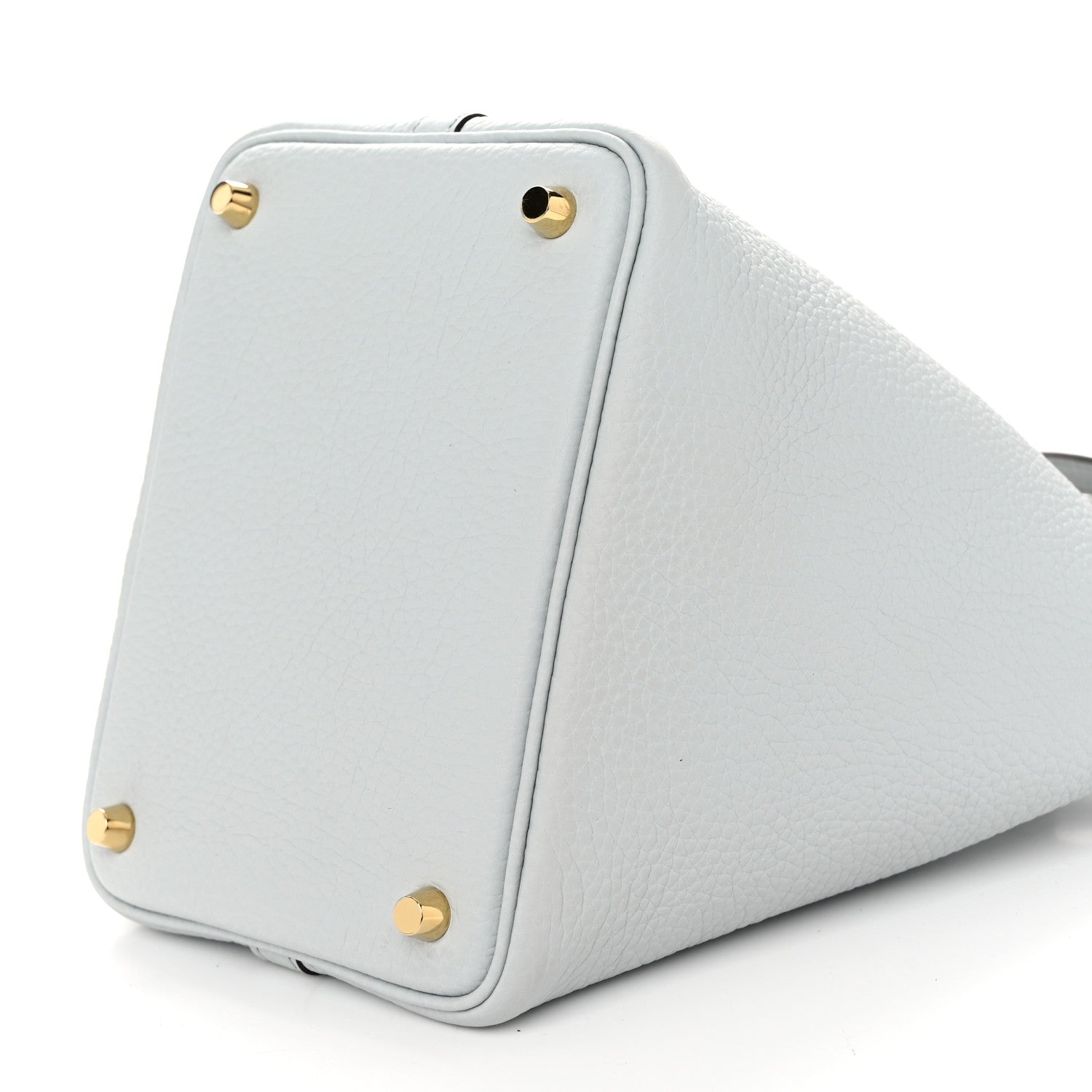 Hermes Taurillon Clemence Picotin Lock 18 PM Bleu Pale 9 of 10