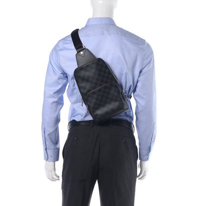 Louis Vuitton Damier Graphite Avenue Sling Backpack 2 of 8
