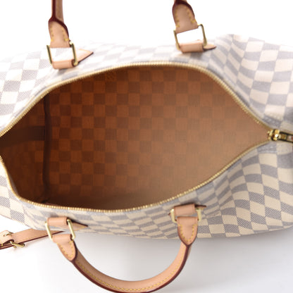 Louis Vuitton Damier Azur Speedy Bandouliere 35 7 of 9