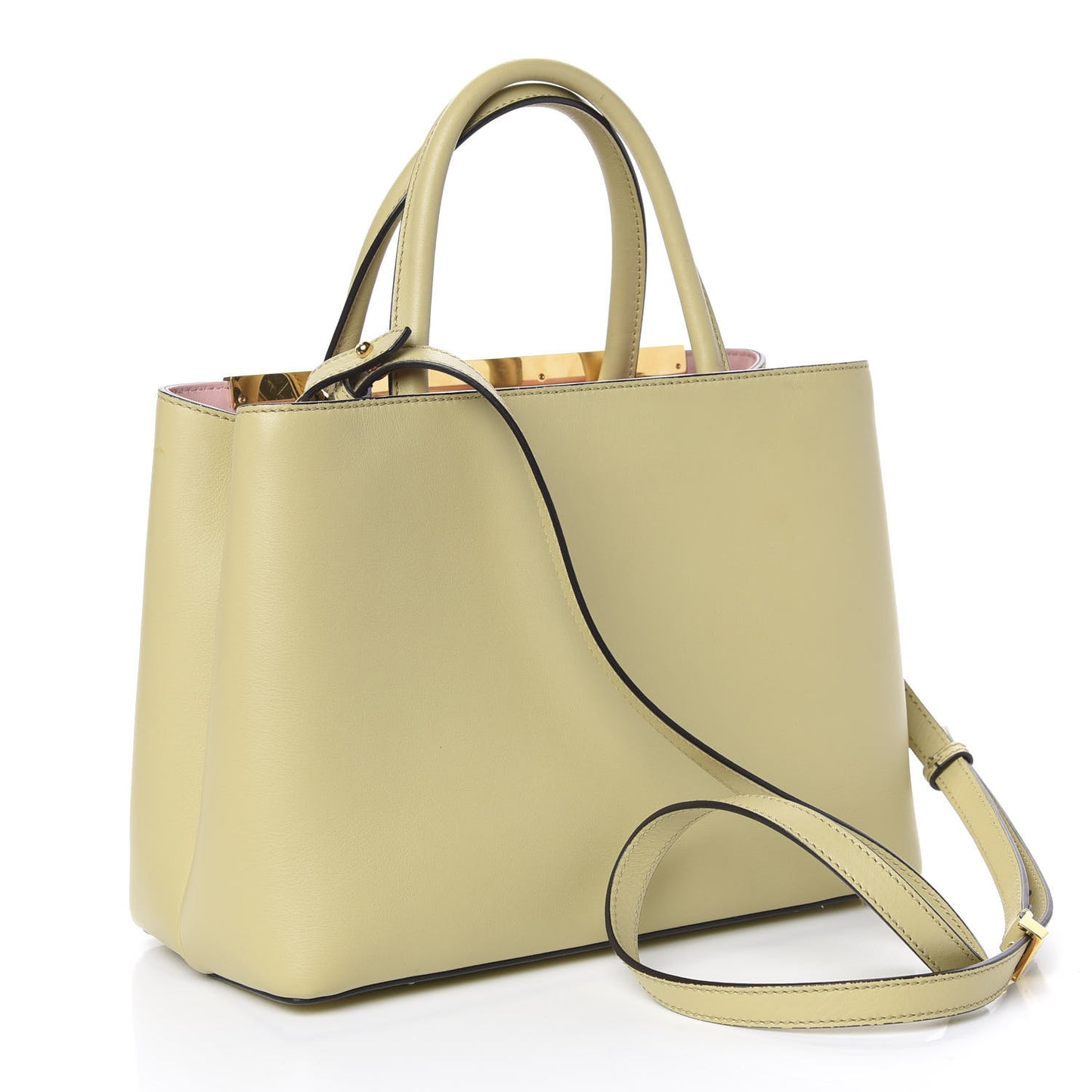 Vitello Dolce Century Petite 2Jours Tote Cedro Bubblegum
