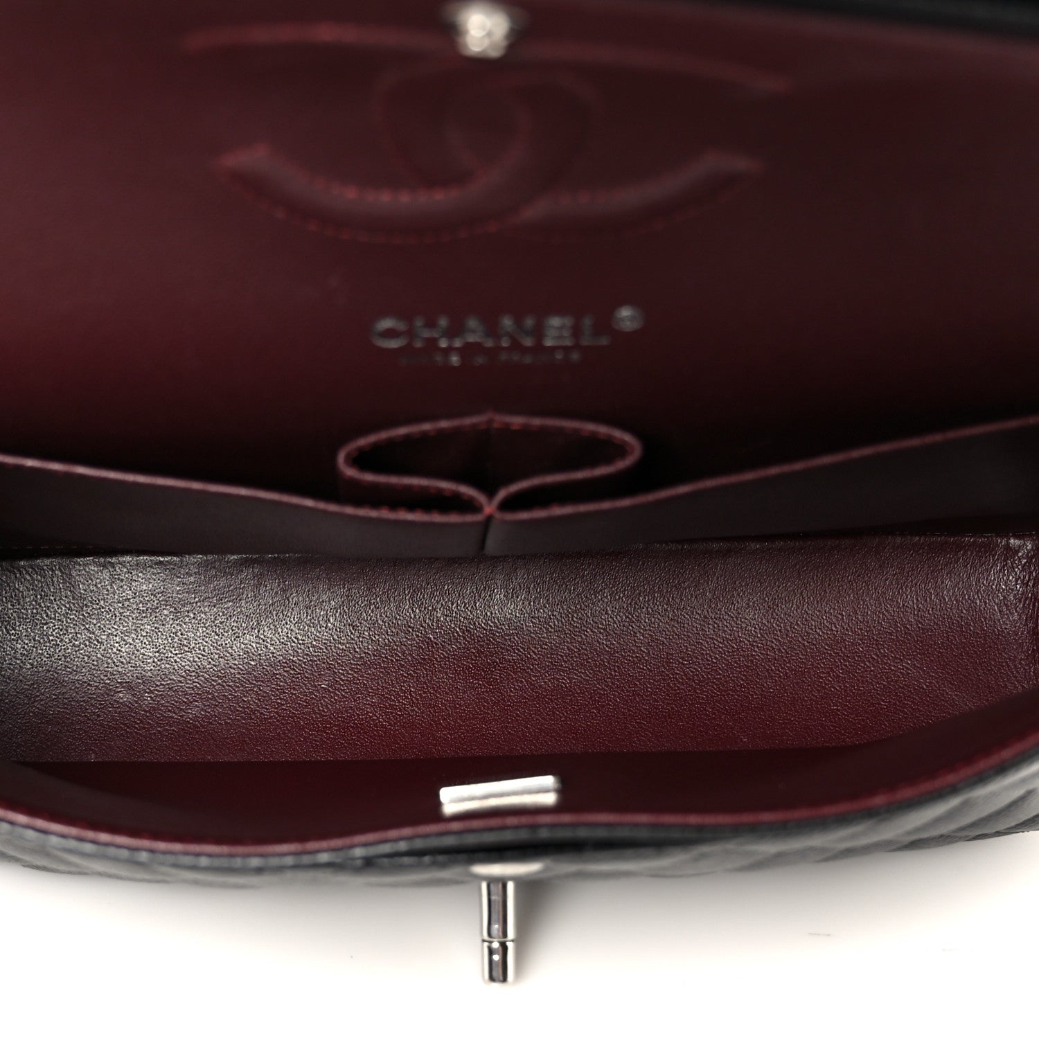 Chanel Caviar Quilted Medium Double Flap Black 5 of 12