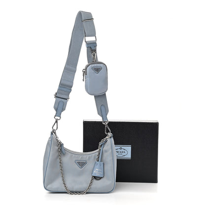 Prada Nylon Re-Edition 2005 Shoulder Bag Astrale 12 of 12