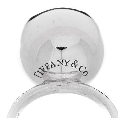 Tiffany Sterling Silver 15.75mm Hardwear Ball Ring 48 4.5 6 of 7