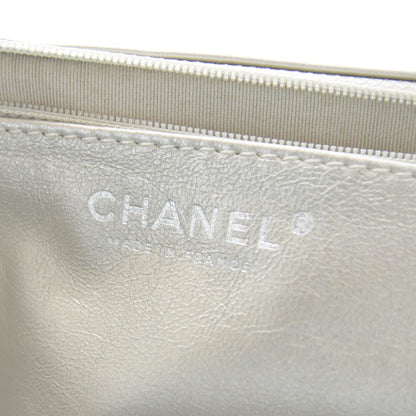 Chanel Lambskin Jumbo Flap Silver 8 of 10