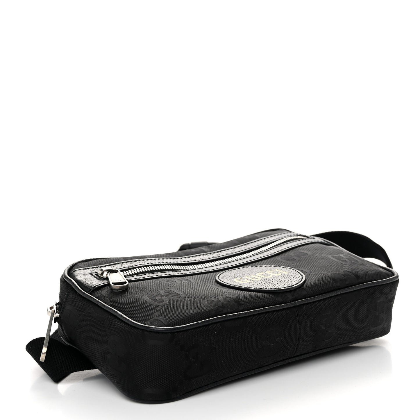 Econyl Nylon Monogram Off The Grid Belt Bag Black