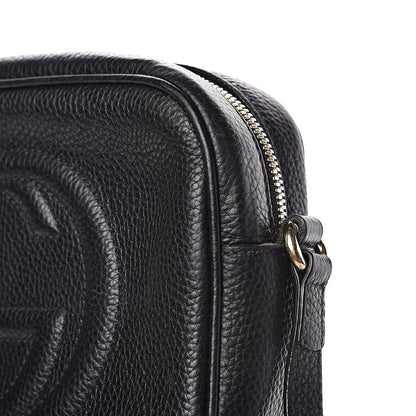 Gucci Pebbled Calfskin Small Soho Disco Bag Black 10 of 12