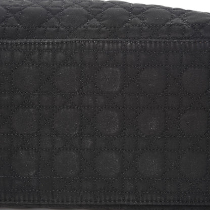 Christian Dior Nylon Cannage Medium Lady Dior Black 9 of 10