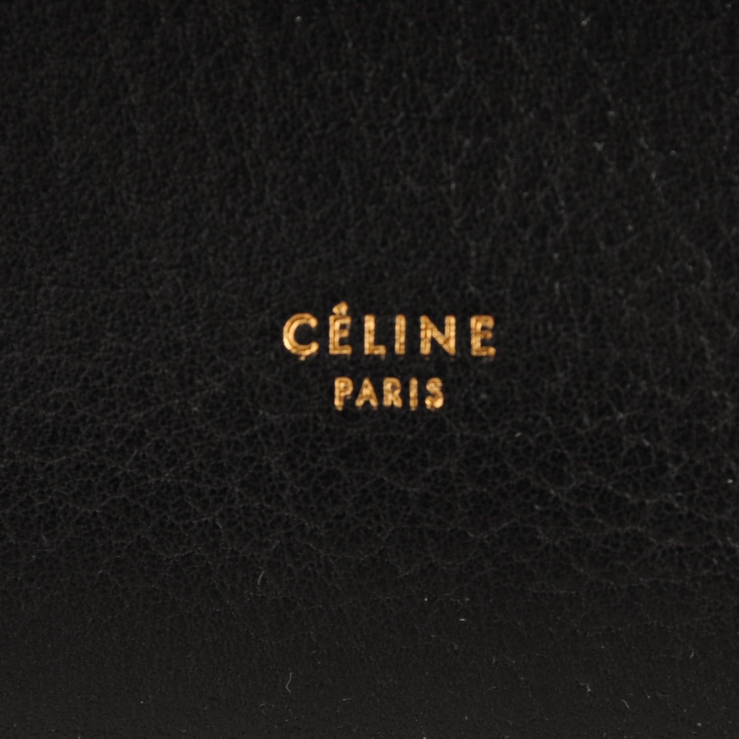 Celine Crisped Calfskin Small Tie Knot Tote Black 6 of 8