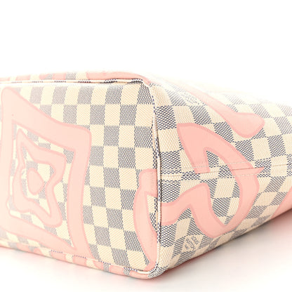 Louis Vuitton Damier Azur Tahitienne Neverfull MM 10 of 12