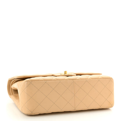 Chanel Caviar Quilted Jumbo Double Flap Beige Clair 4 of 11