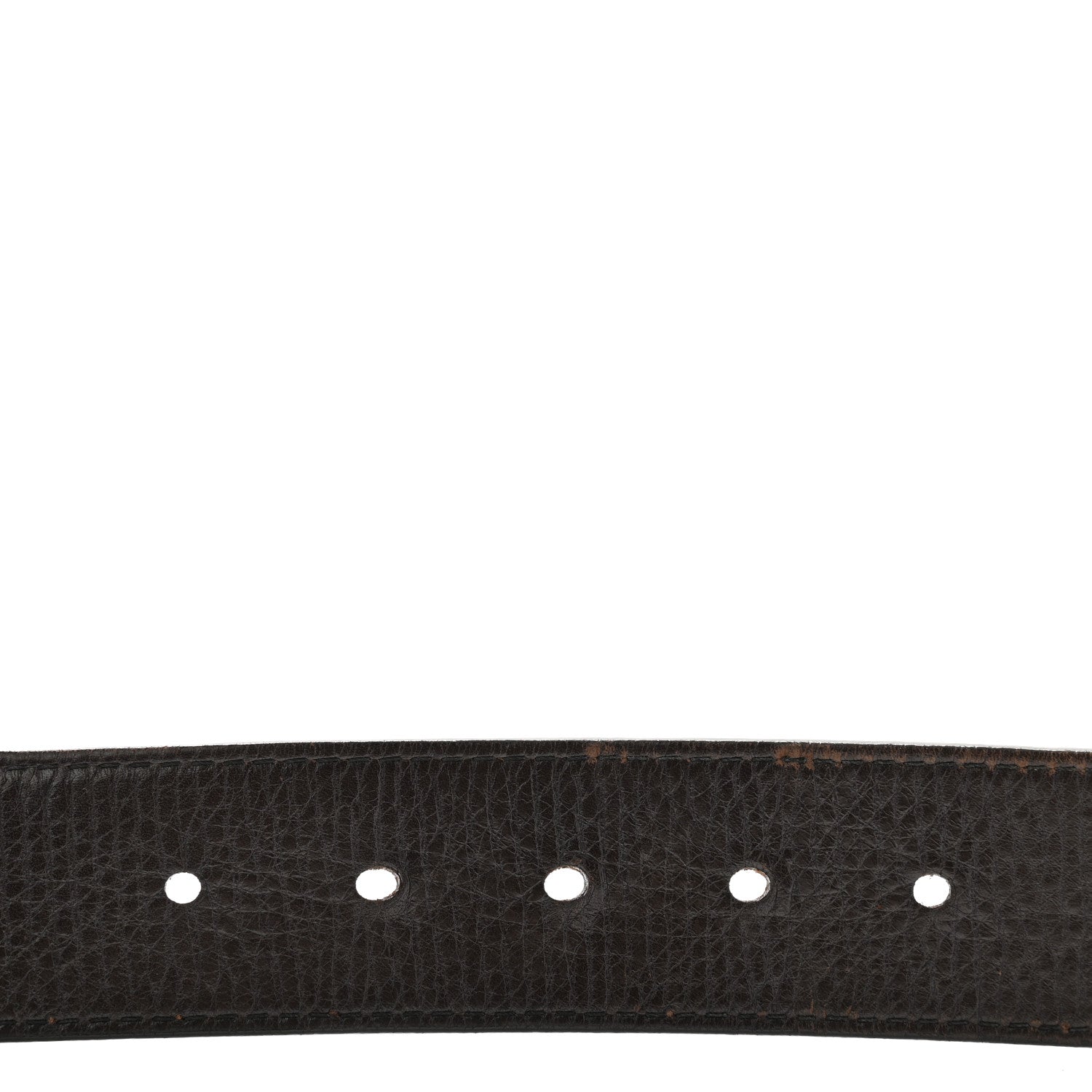 Louis Vuitton Taurillon Calfskin LV Initiales Belt 90 36 Brown 4 of 6
