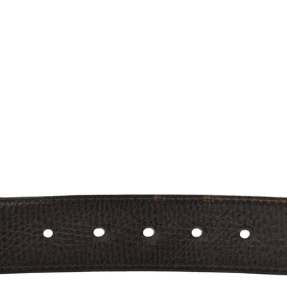 Louis Vuitton Taurillon Calfskin LV Initiales Belt 90 36 Brown 4 of 6