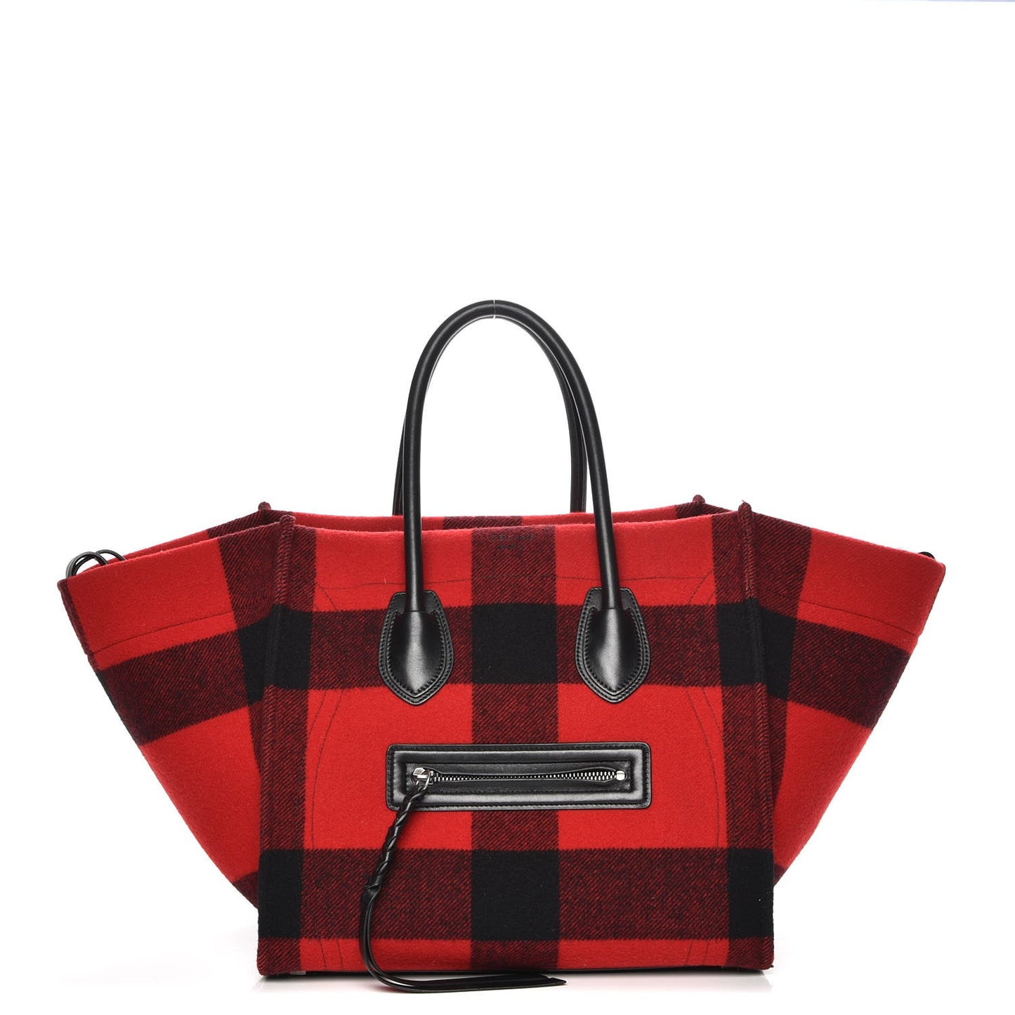 Wool Medium Tartan Phantom Luggage Red