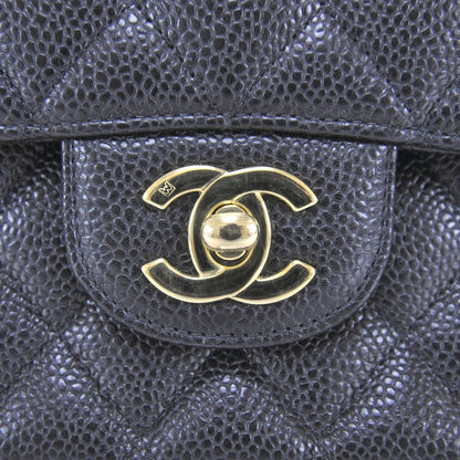 Chanel Caviar Quilted Medium Double Flap Black 7 of 11