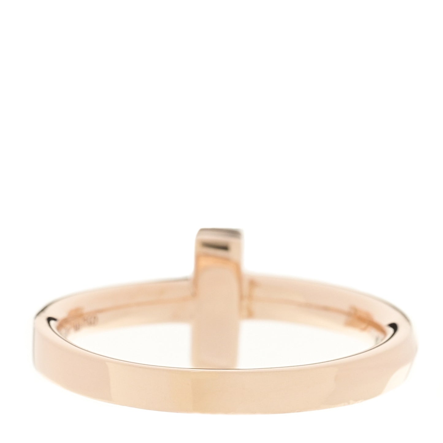18K Rose Gold T T1 Ring 53 6.25