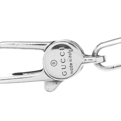Gucci Sterling Silver Interlocking Circle GG Pendant Necklace 5 of 7