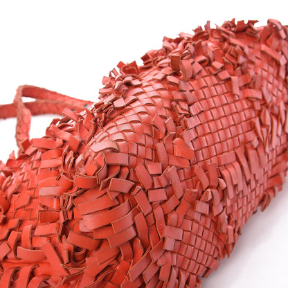 Bottega Veneta Nappa Intrecciato Patchwork Frayed Tote 8 of 11