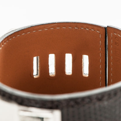 Hermes Lizard Collier De Chien CDC Bracelet Havane 4 of 6