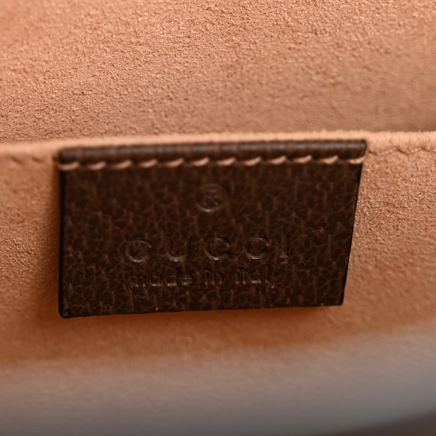 GG Supreme Monogram Web Ophidia Pouch Brown