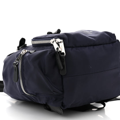 Burberry Nylon Logo Print Medium Rucksack Backpack Ink Blue 10 of 12
