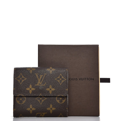 Louis Vuitton Monogram Fleuri Elise Wallet Rose 10 of 10