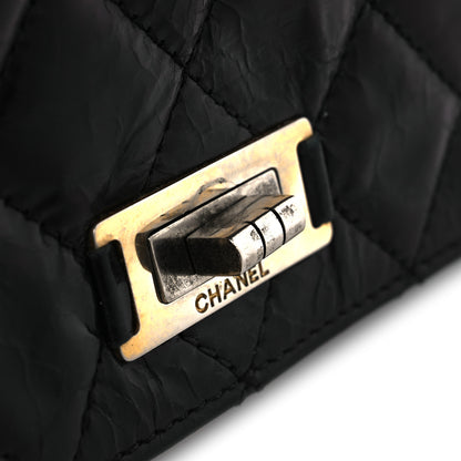 Chanel Glazed Calfskin Quilted Rita Top Handle Flap Black 13 of 20
