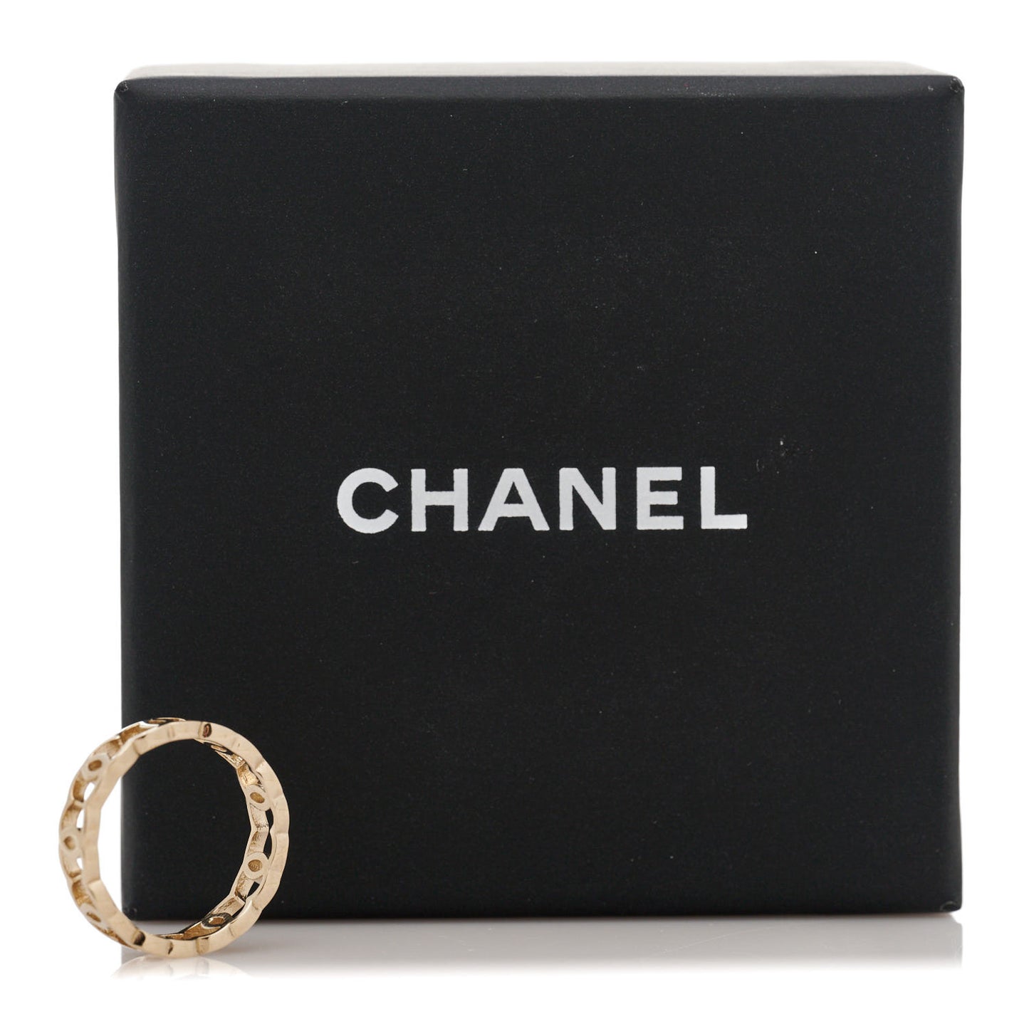 Metal CC Ring 6 52 Gold