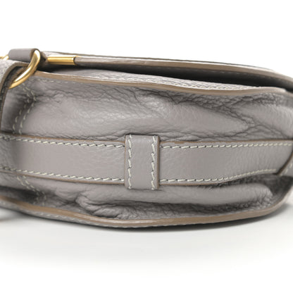 Chloe Calfskin Mini Marcie Round Crossbody Bag Cashmere Grey 11 of 15