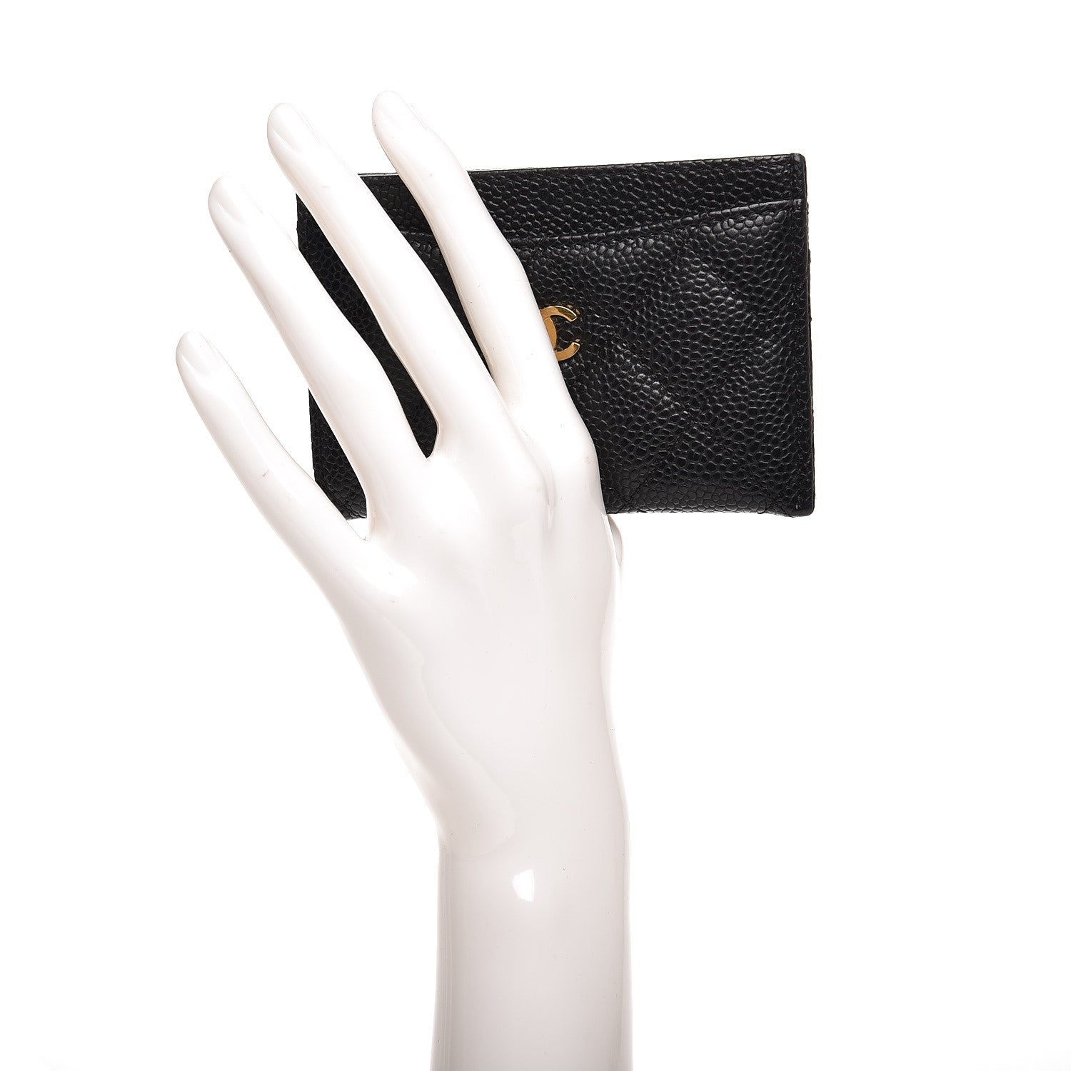 Chanel Caviar Quilted Card Holder Black 2 of 9