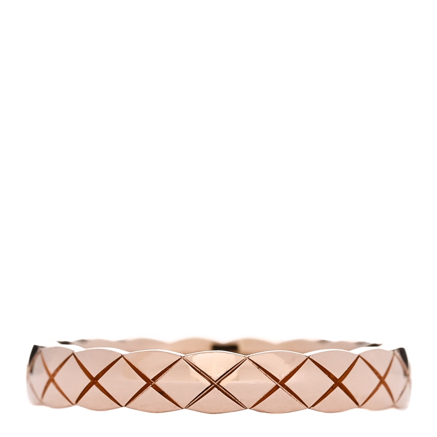 18K Beige Gold Mini Coco Crush Ring 54 6.75