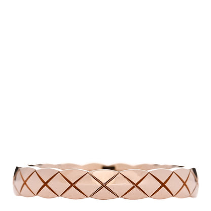 Chanel 18K Beige Gold Mini Coco Crush Ring 54 6.75 1 of 5