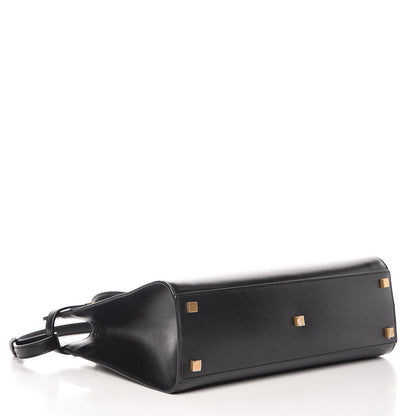 Saint Laurent Calfskin Small Manhattan Shopper Tote Black 5 of 10