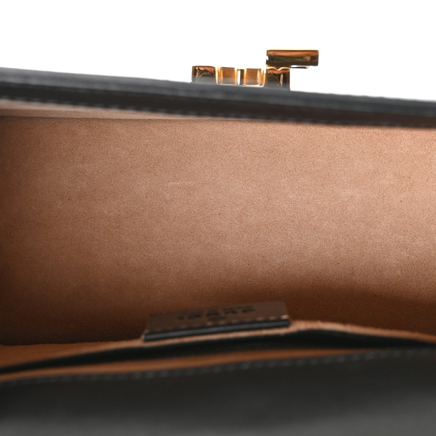 Calfskin Mini Sylvie Top Handle Bag Black