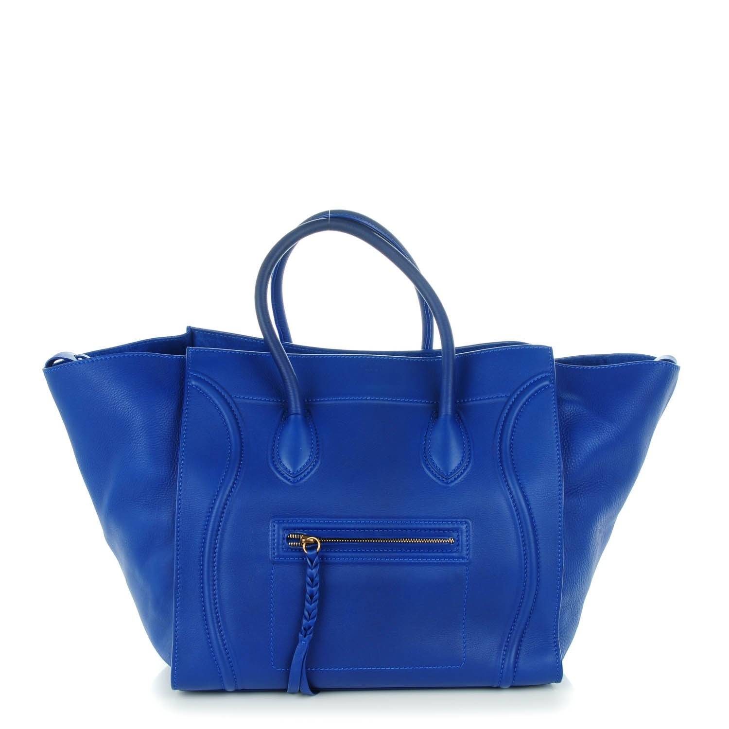 Celine Supple Calfskin Large Phantom Luggage Royal Blue 1 of 8