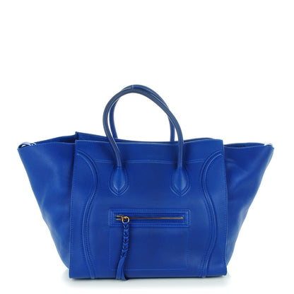 Celine Supple Calfskin Large Phantom Luggage Royal Blue 1 of 8