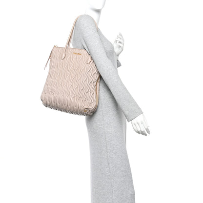 Miu Miu Nappa Matelasse Tote Corda 2 of 9
